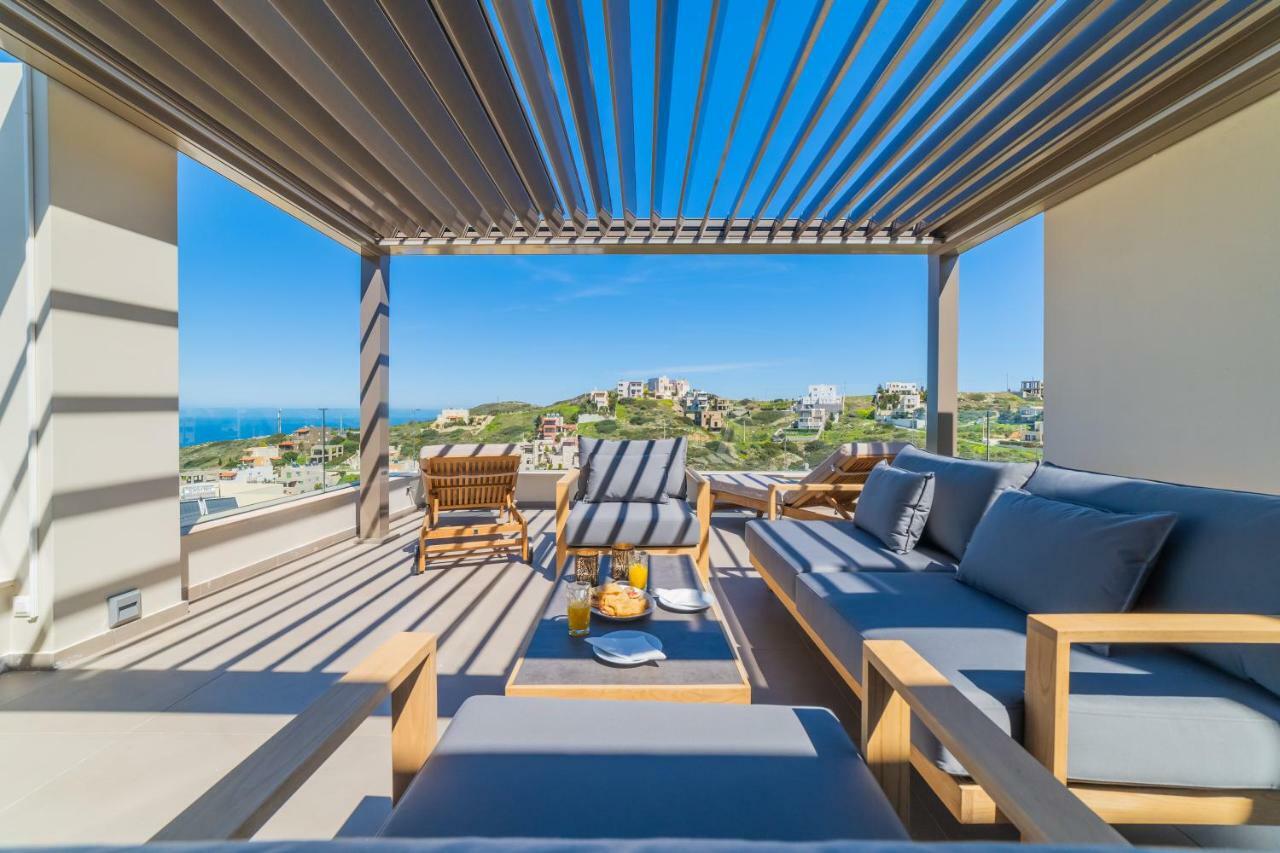 Villa Grande Crete Agia Pelagia  Esterno foto