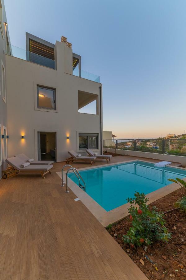 Villa Grande Crete Agia Pelagia  Esterno foto